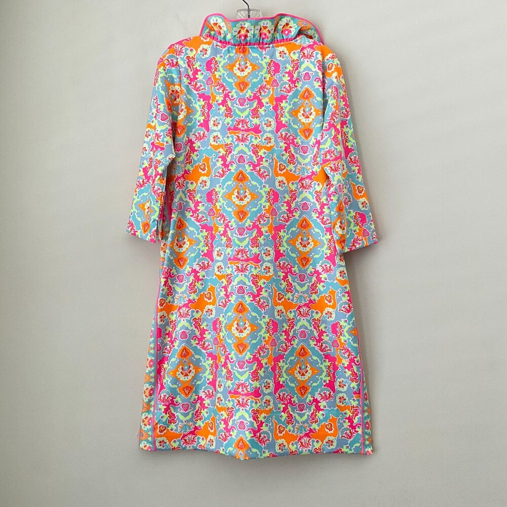 Gretchen Scott Stand Up Ruffle Neck Dress XL - Picture 7 of 9